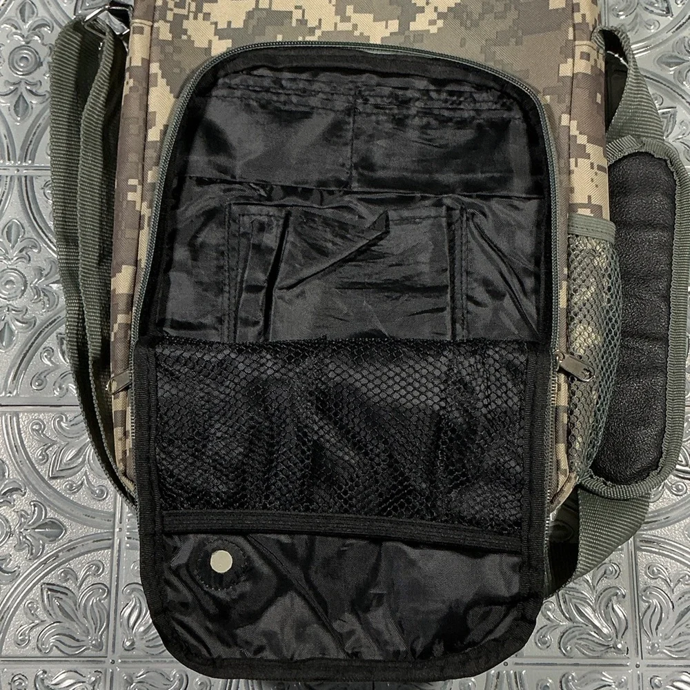 U.S. Army Digital Camo Messenger Bag Crossbody Kids Teens Adult Travel Satchel